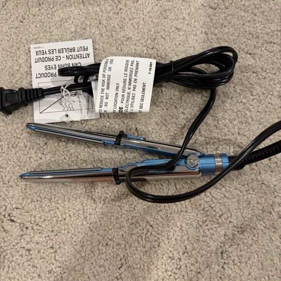 New BaBylissPRO Nano Titanium Prima2000 3/4" Mini Ionic Styling Iron 420F - Picture 5 of 10